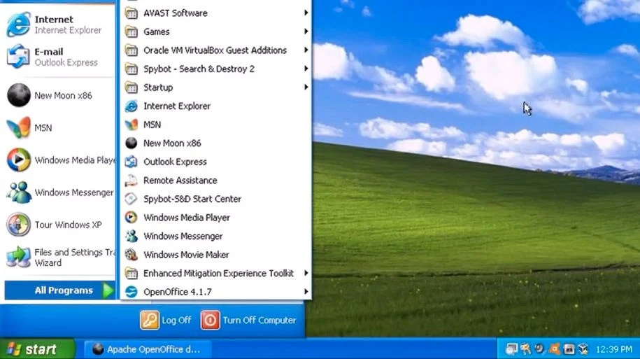 windows Xp