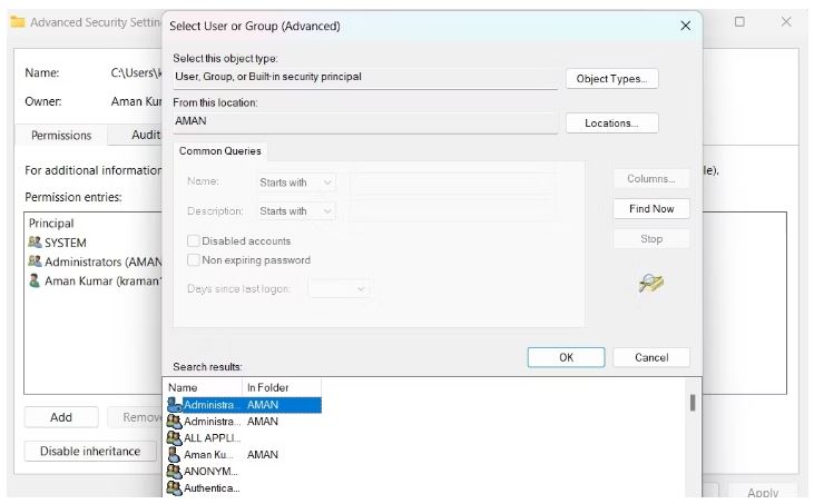 سیو نشدن فایل در Excel