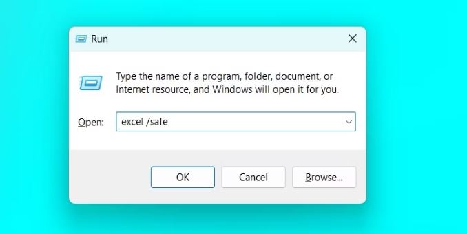 حالت امن Excel