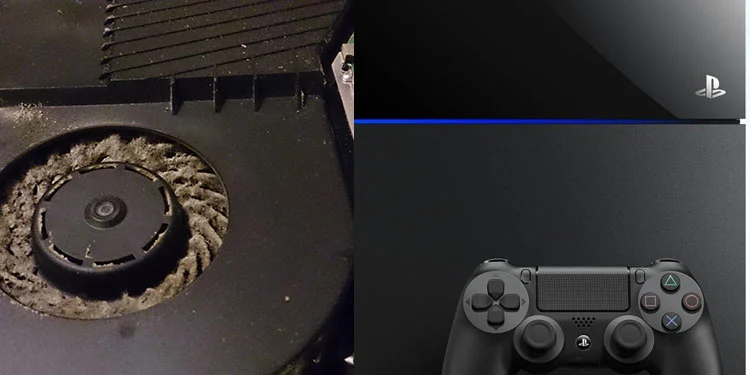  صدای فن بلند PS4 