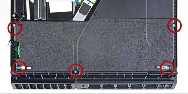 صدای فن ps4 fat