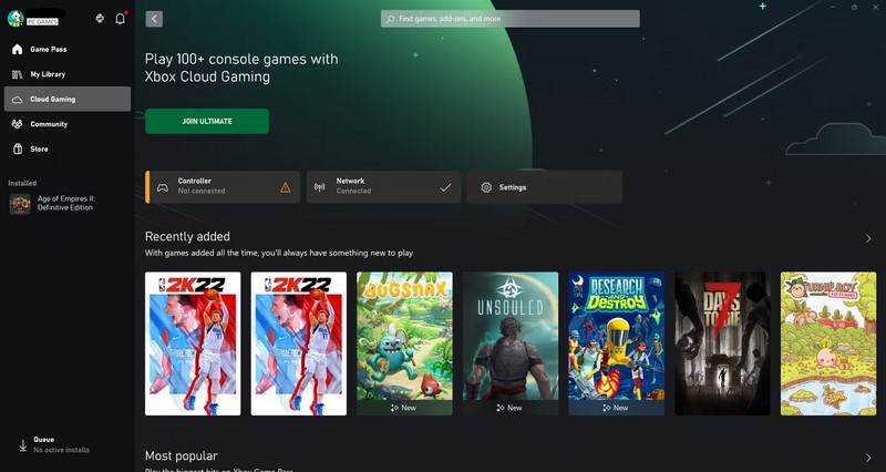 برنامه Xbox ویندوز 